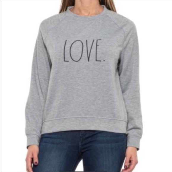 Rae Dunn LOVE. Sweatshirt Size Large - Picture 1 of 6